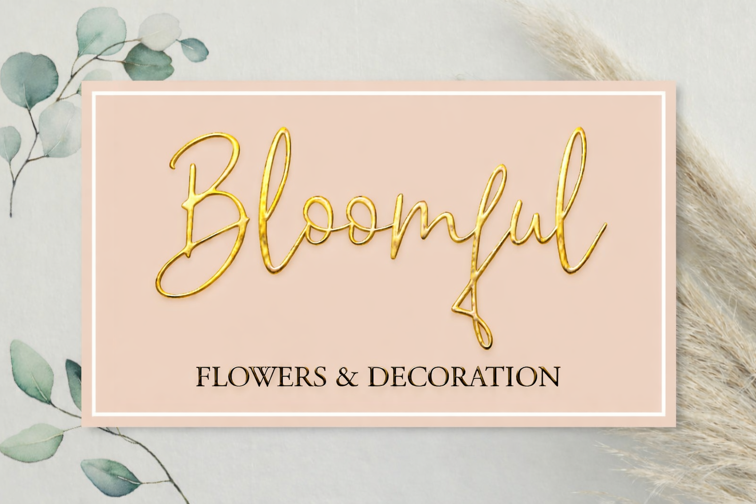 BLOOMFUL LOGO GOLD